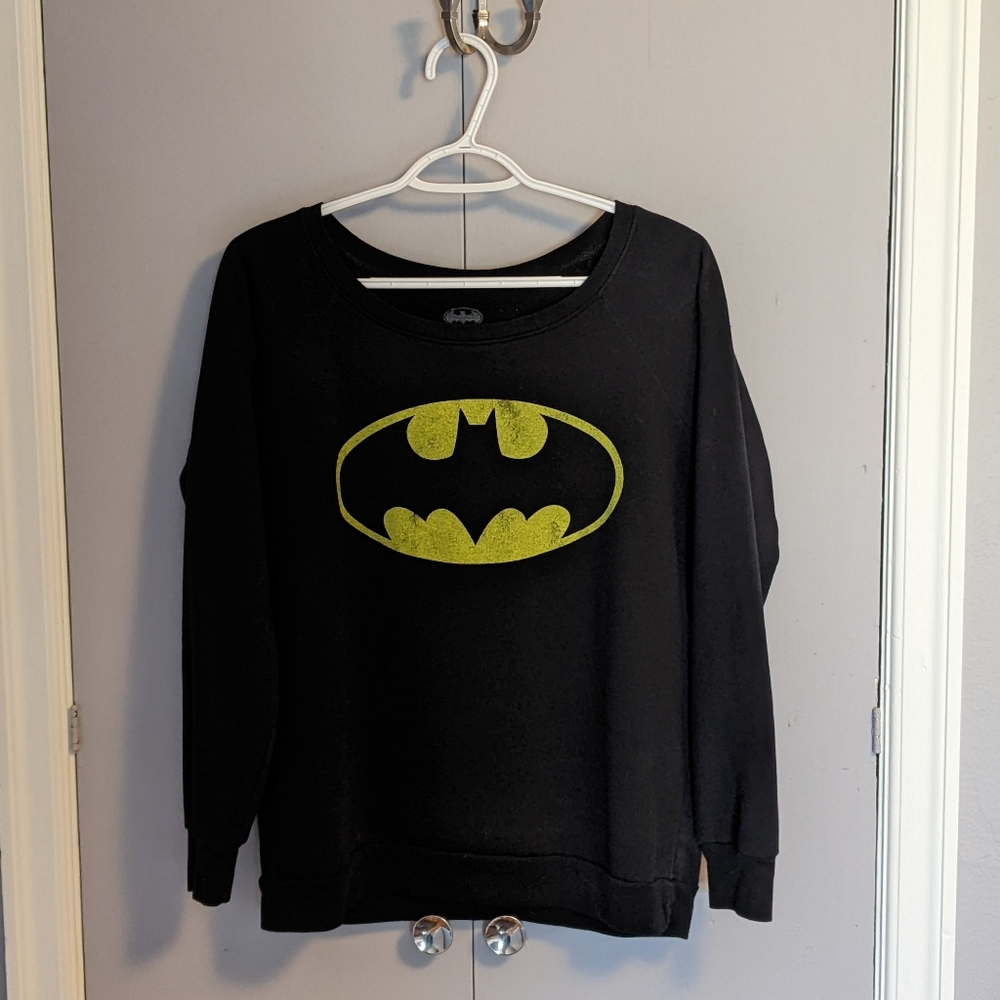 Black Batman licensed sweatshirt large